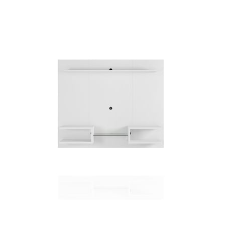 Manhattan Comfort Plaza 64.25 Floating Entertainment Center, White 224BMC6